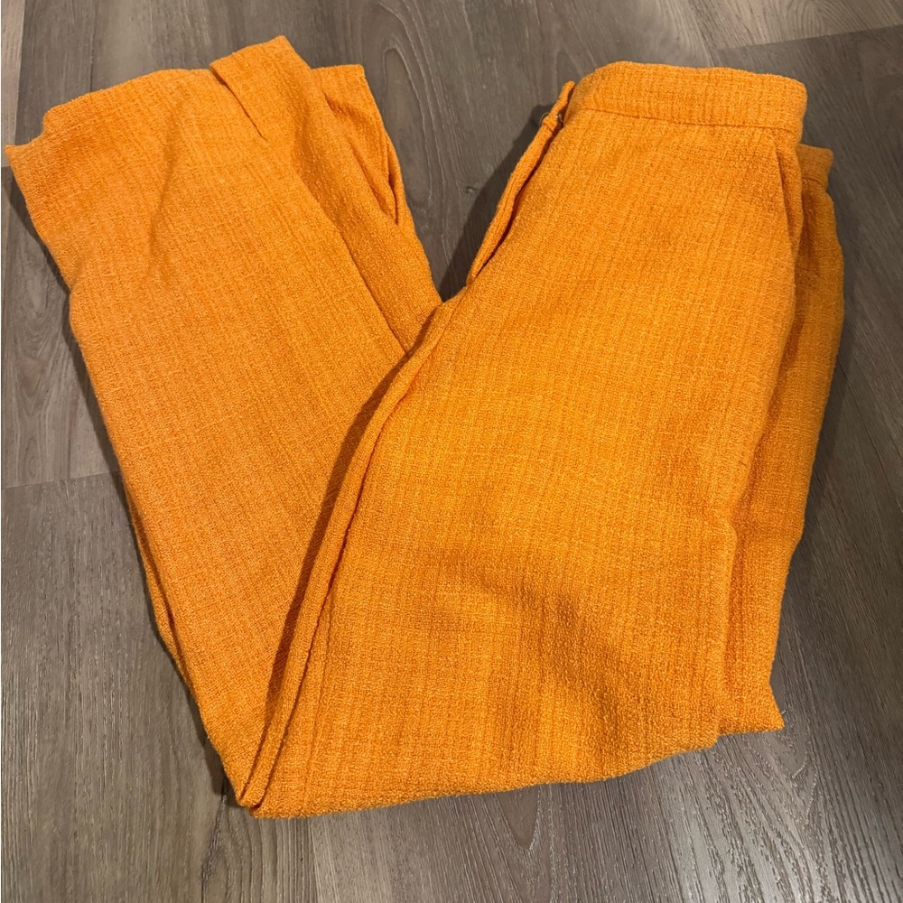 NWOT H&M Bright Orange Pants